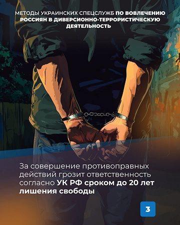 Ответственность за совершение противоправных действий Ответственность за совершение противоправных действий